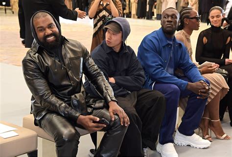 burberry kanye|kanye west fashion week.